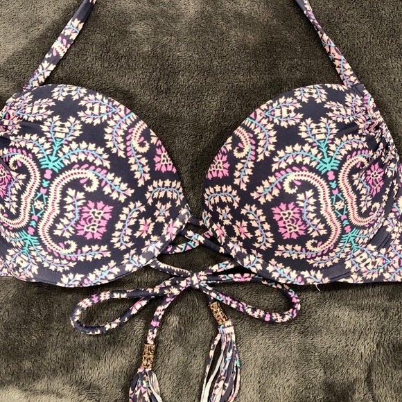 Halter Bathing Suit Top - Picture 2 of 3